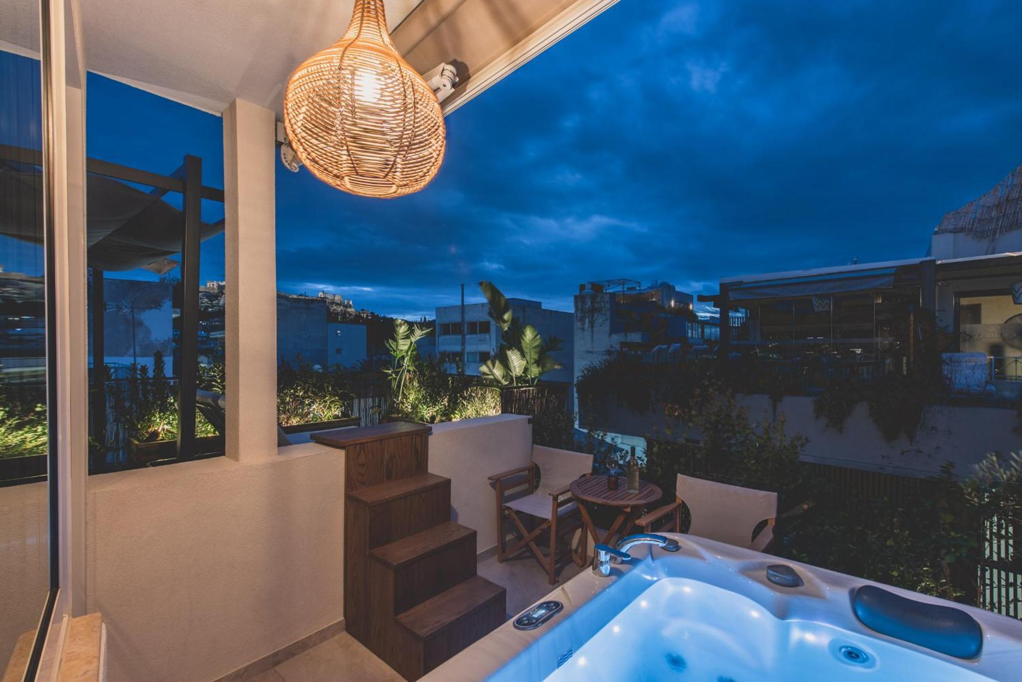 Living Stone Condo Hotel Athen Eksteriør billede