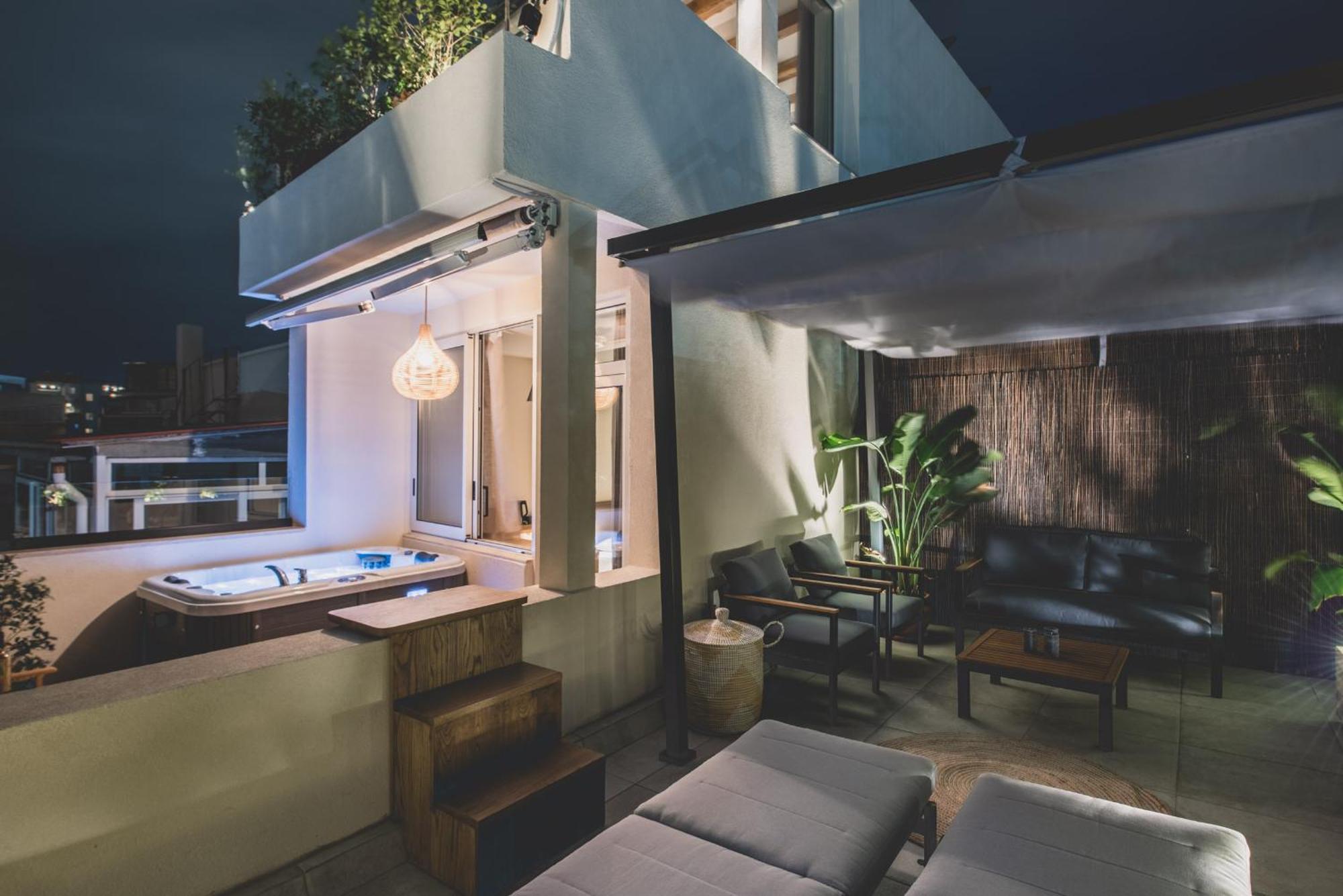 Living Stone Condo Hotel Athen Eksteriør billede